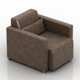 3D Armchair preview