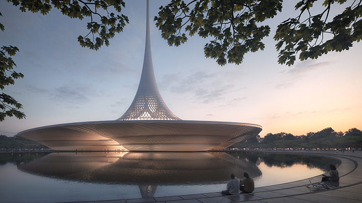 Amaravati masterplan by Foster + Partners, Andhra Pradesh, India