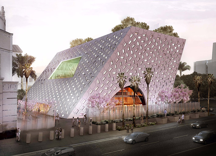 Audrey Irmas Pavilion by OMA, Los Angeles, United States