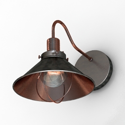 3D Sconce preview