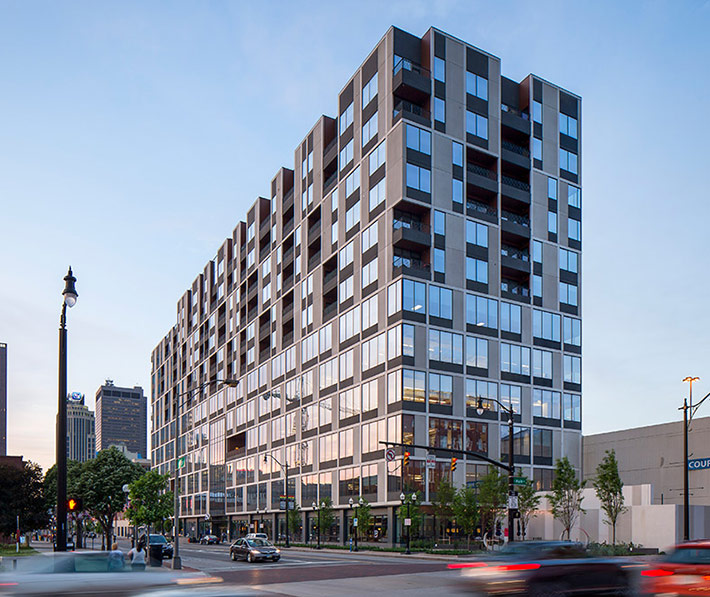 250 High mixed-use building, Columbus, USA