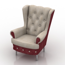 3D Armchair preview