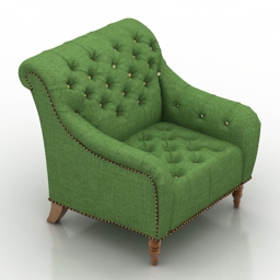 armchair - 3D Model Preview #3ed0a062