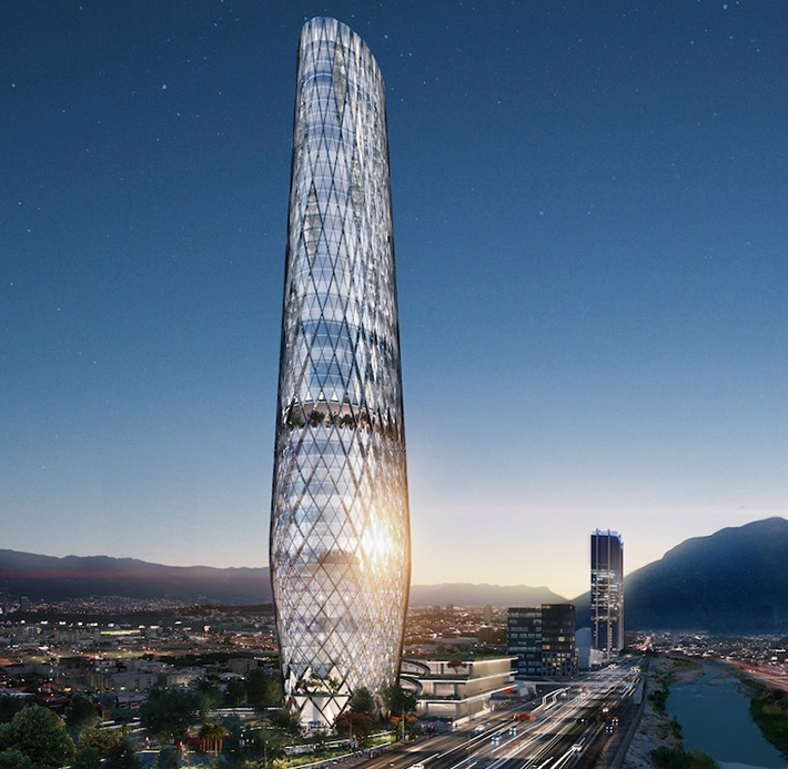 Constitución 999 mixed-use complex, Monterrey, Mexico