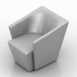 3D Armchair preview