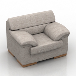 armchair - 3D Model Preview #c8830f04