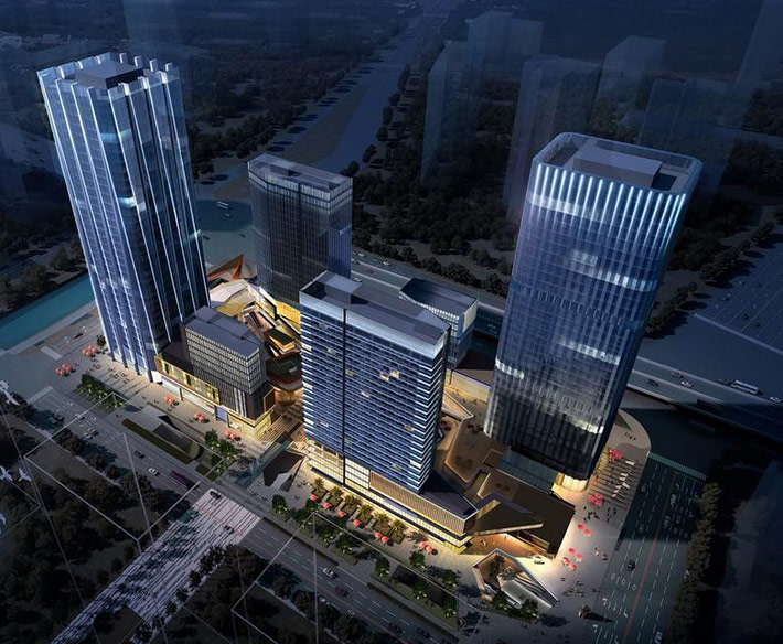 Poly Yuzhu Office Sales Center, Guangzhou, China