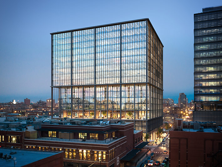 "The Porch" office tower by SOM, Chicago, USA