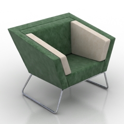 3D Armchair preview