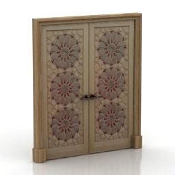 door 1 3D Model Preview #7a0c476a