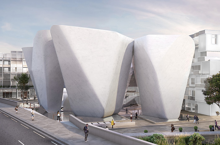 Angers Collectors Museum by Steven Holl, Angers, France