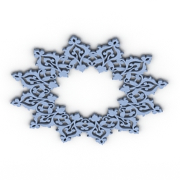 rosette 3 3D Model Preview #3bdb973b