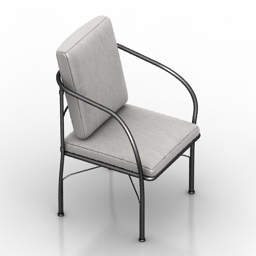 3D Armchair preview