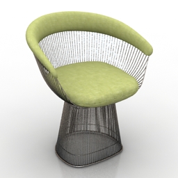 3D Armchair preview