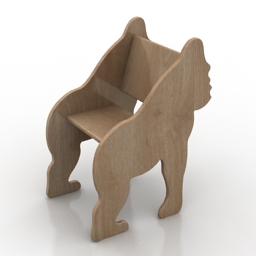 3D Armchair preview