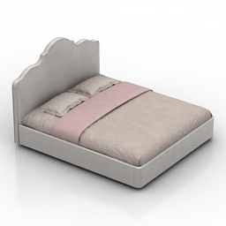 bed dula dream land 3D Model Preview #344f130b