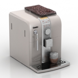3D Coffee machine preview