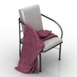 armchair 2 3D Model Preview #4bb7525b