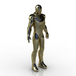 3D Iron Man preview