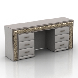 3D Dressing table preview