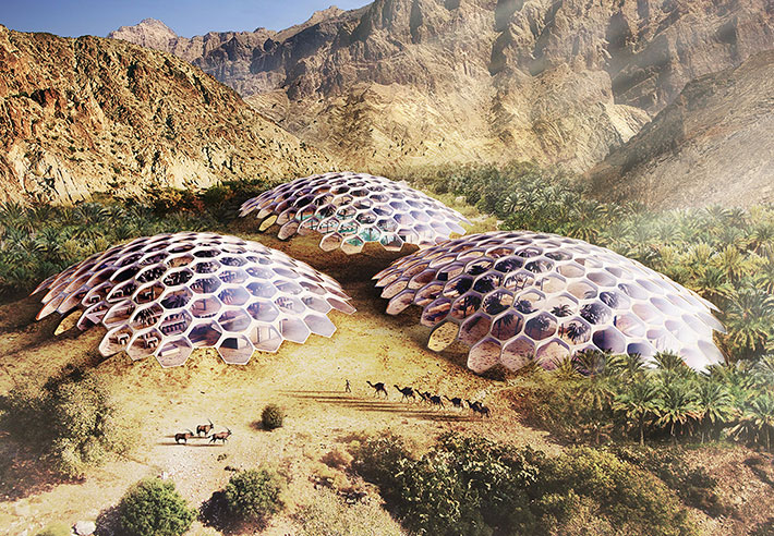 Baharash's Biodome, Al Hajar Mountains, United Arab Emirates