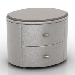 3D Bedside table preview