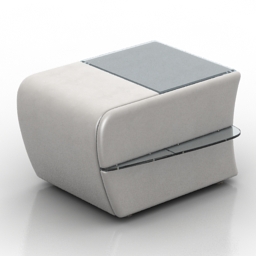 3D Bedside table preview