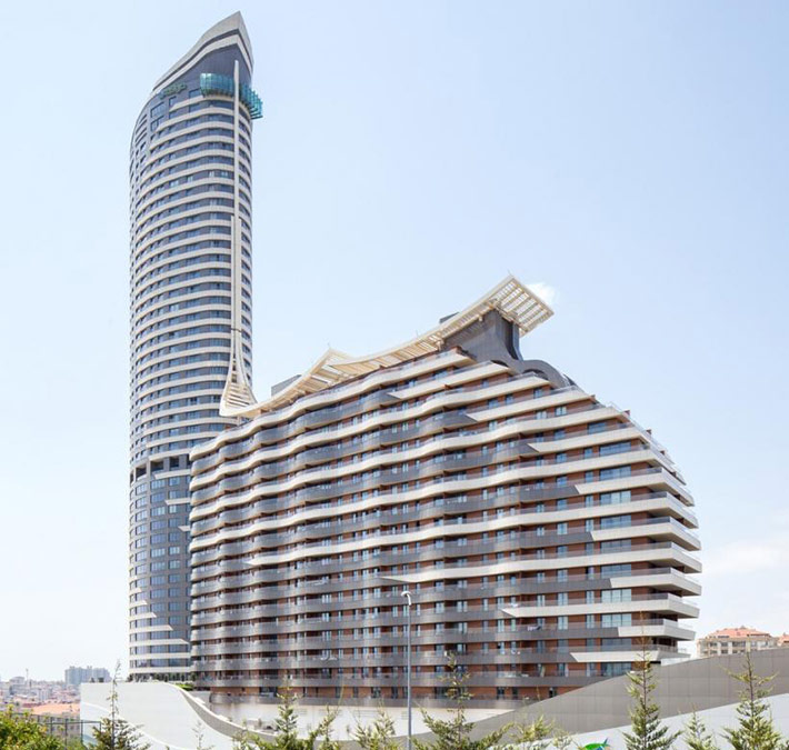 Akasya Acıbadem residential complex, Istanbul, Turkey