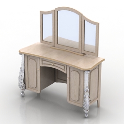3D Dressing table preview