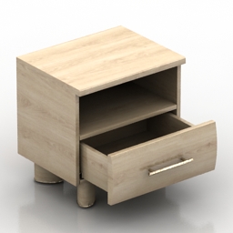 nightstand 1 3D Model Preview #8e650c89