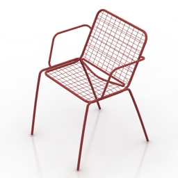 3D Armchair preview