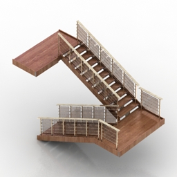 3D Stair preview