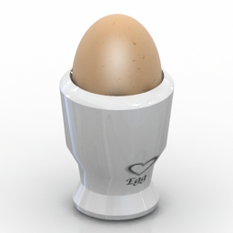 3D Egg cup preview