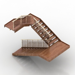 3D Stair preview