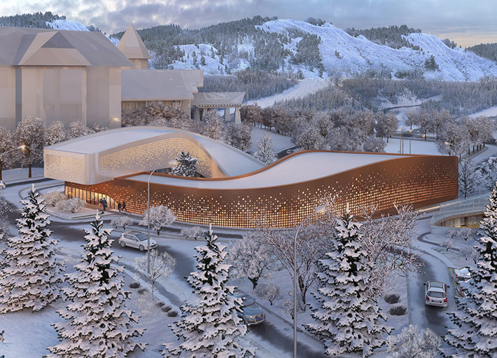 Four Seasons Reception Center, Zhangjiakou, China