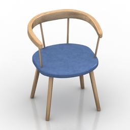 3D Armchair preview
