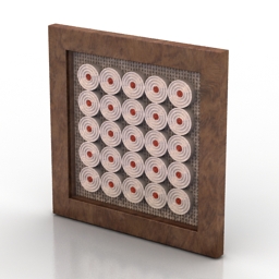 panel wall 3D Model Preview #83bc5d99