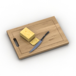 board cheese 3D Model Preview #6bf1ce58