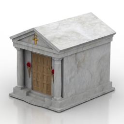 mausoleum victorian 3D Model Preview #81299000