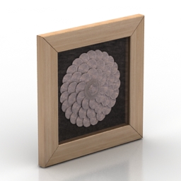 panel wall 3D Model Preview #4f69ecf2