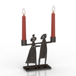 3D Candlestick preview