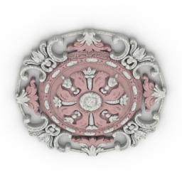 rosette 3D Model Preview #d7f852df