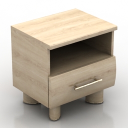 3D Nightstand preview