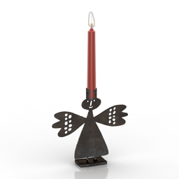 3D Candlestick preview