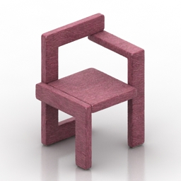 3D Armchair preview