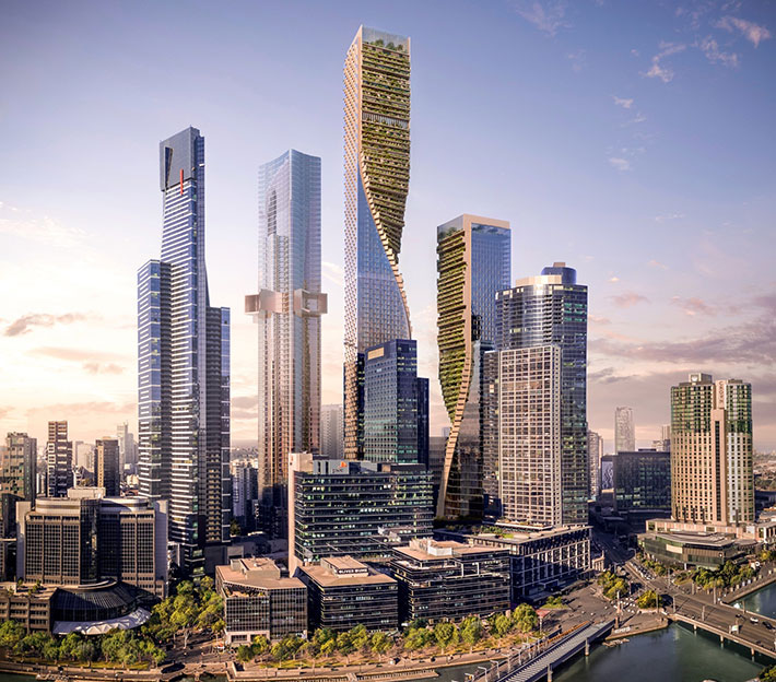 Southbank by UNStudio & Cox Architecture, Melbourne, Australia