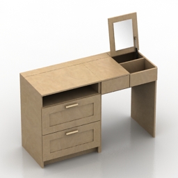 3D Dressing table preview