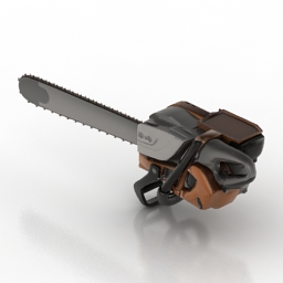 3D Chainsaw preview