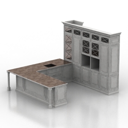 3D Kitchen preview