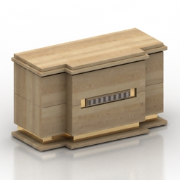 3D Bedside table preview